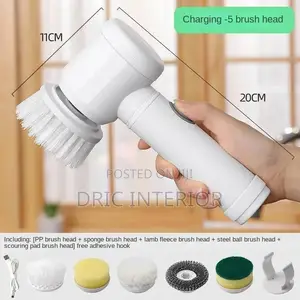 5 in 1 Electric Rechargable Cleaning Brush