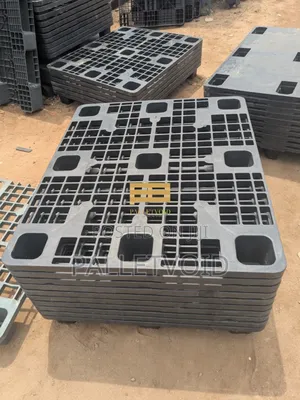 Nestable Plastic Pallet - No Be By Muscle, Na Smartness!