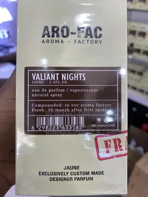 Photo - Aro-Fac Valiant Nights 100ml - 3.4fl.Oz.