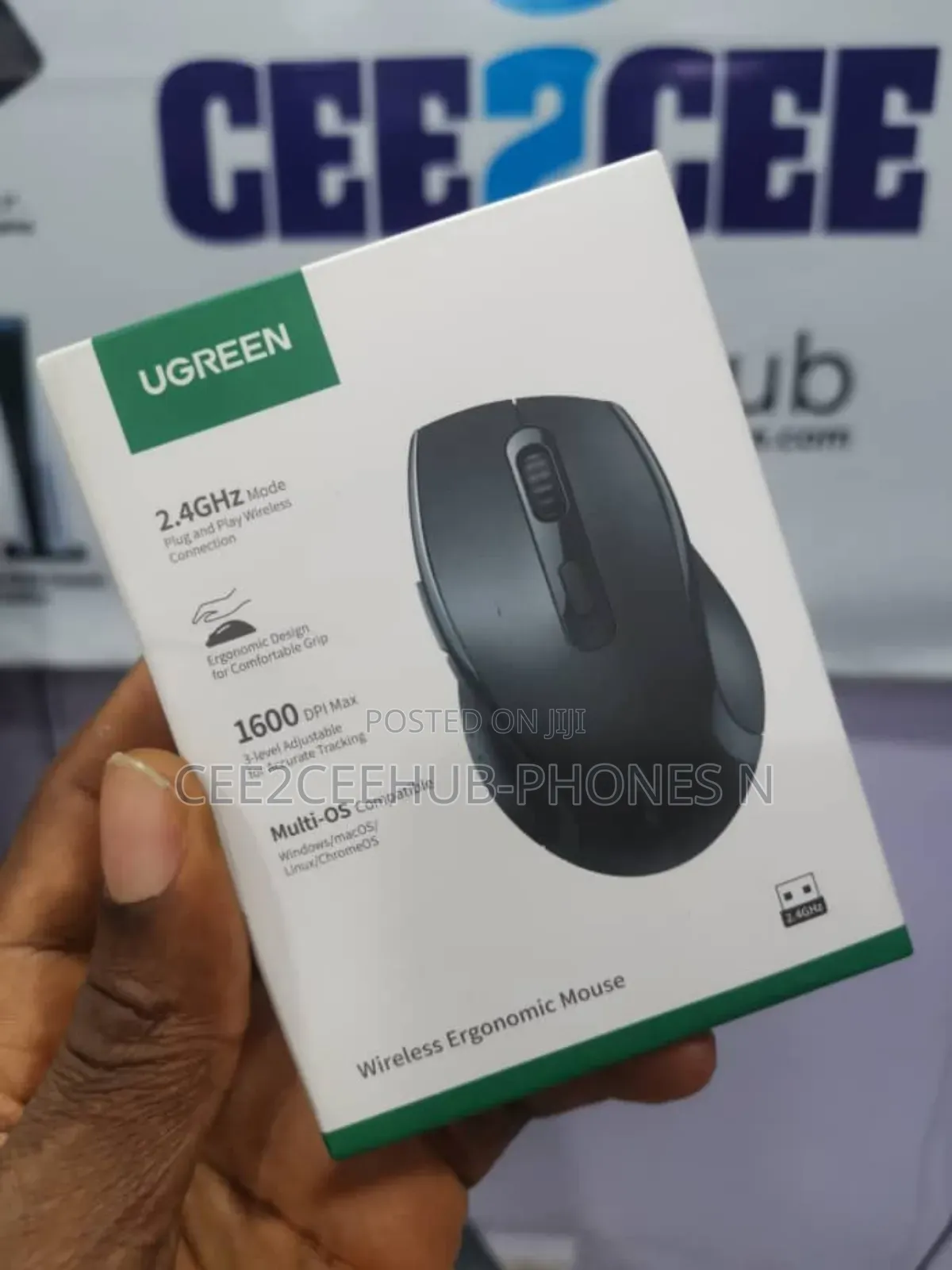 Ugreen Wireless Ergonomic Mouse