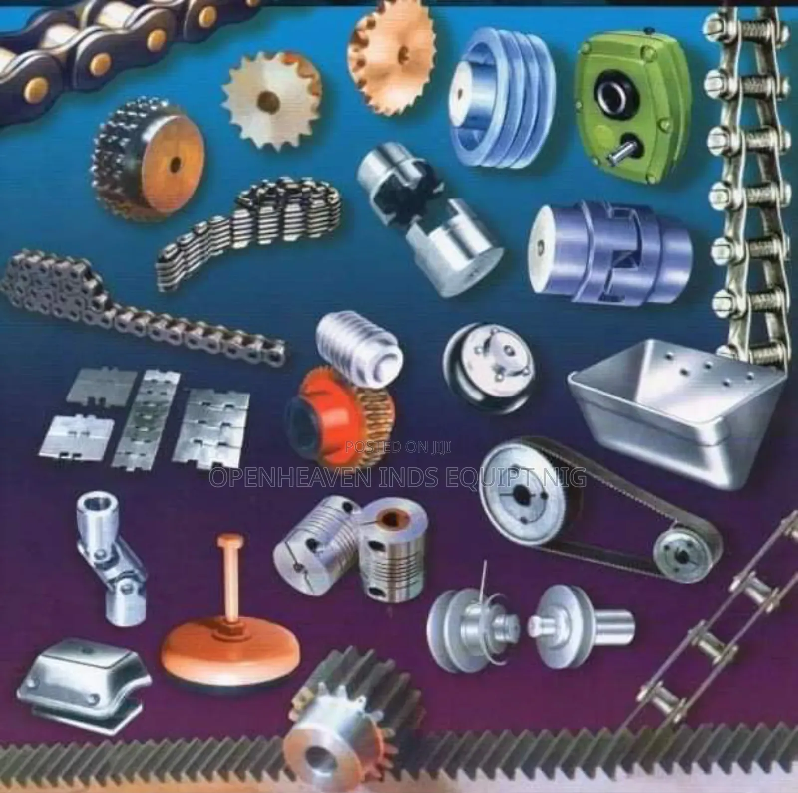 Plastic/Metal/Bolts Elevator Cups