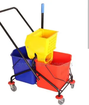 Trolley Mopping Bucket Mop Wringer Trolley