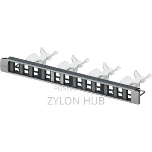 Commscope 24-Port 1 Ru Flat Rj45 Patch Panel for Systimax