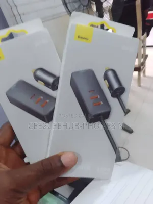 Baseus 2c+2usb 100w Car Charger