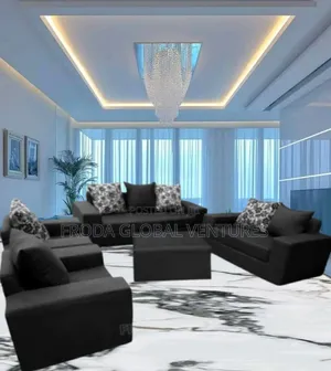 Quality Couch of 7 Seaters Sofa Chairs and Table. Ap01