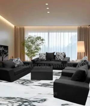 Quality Couch of 7 Seaters Sofa Chairs and Table. Ap04