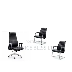 Set of Executive Office Furniture-Boss Chair Vistors Chair