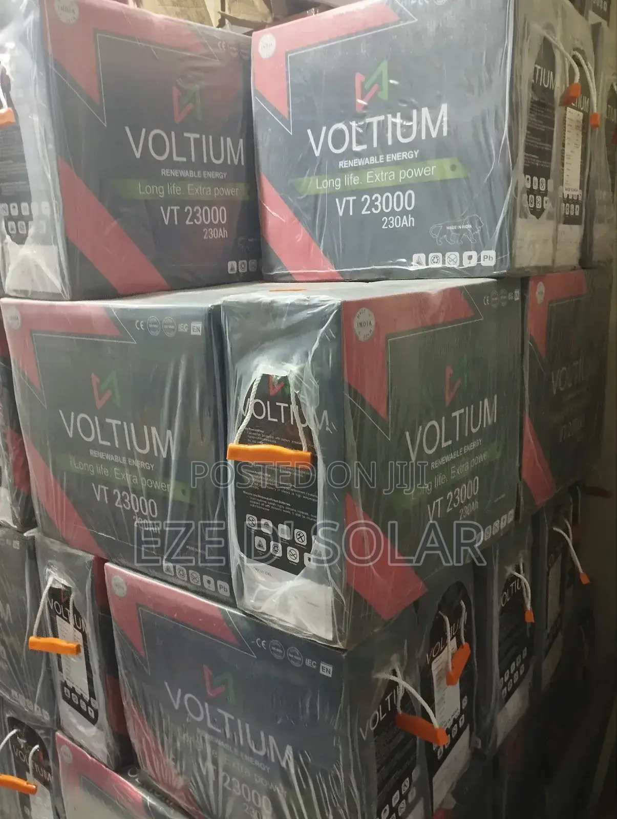 Voltium 240ah/12v Solar Tubular Battery