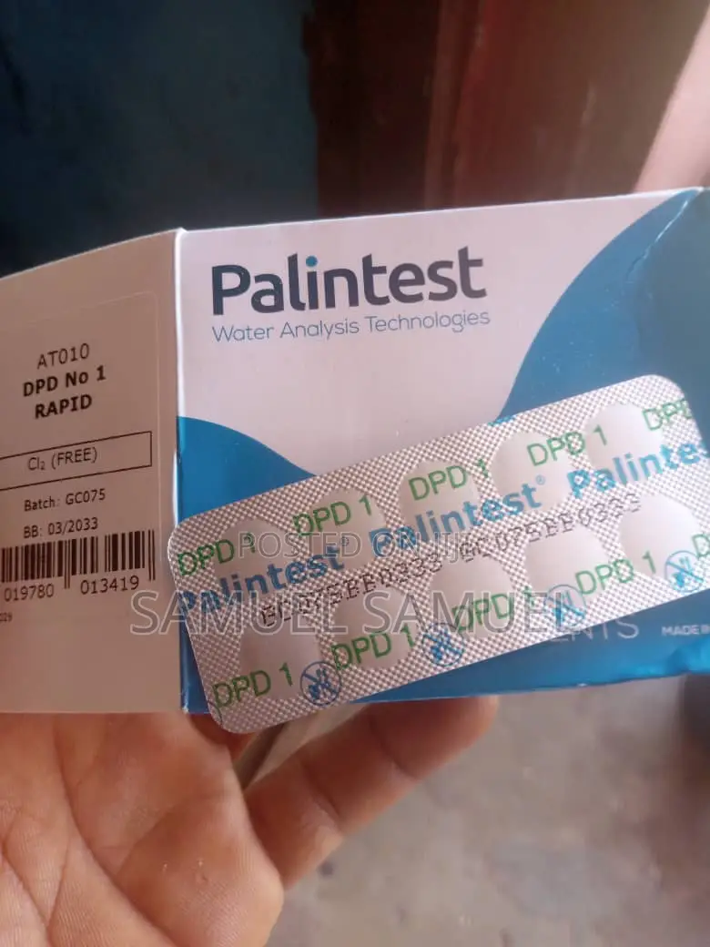 Water Test Kit(Dpd No 1)