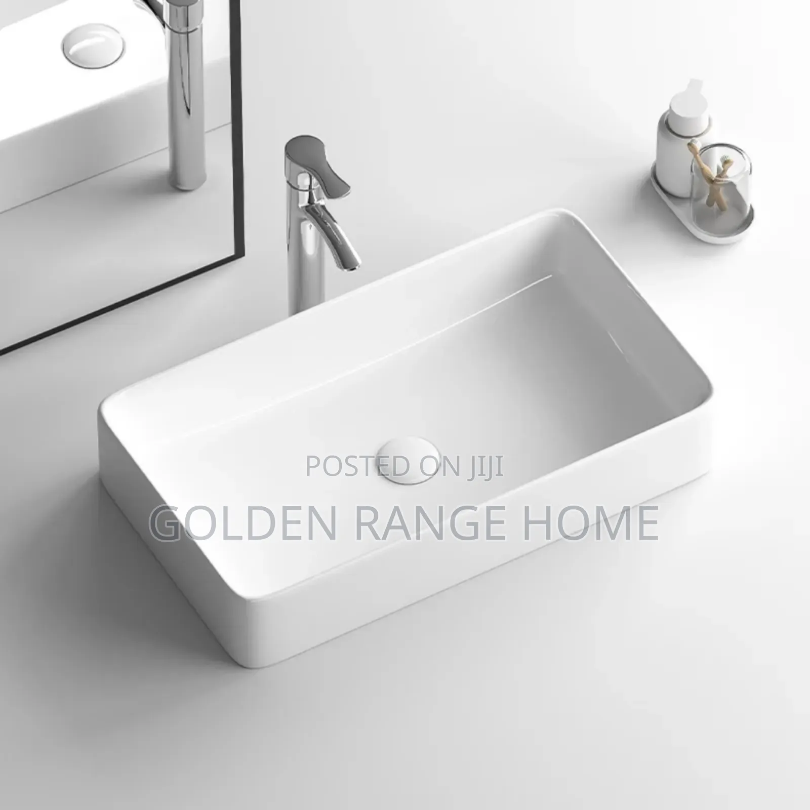 Rectangular Countertop Basin