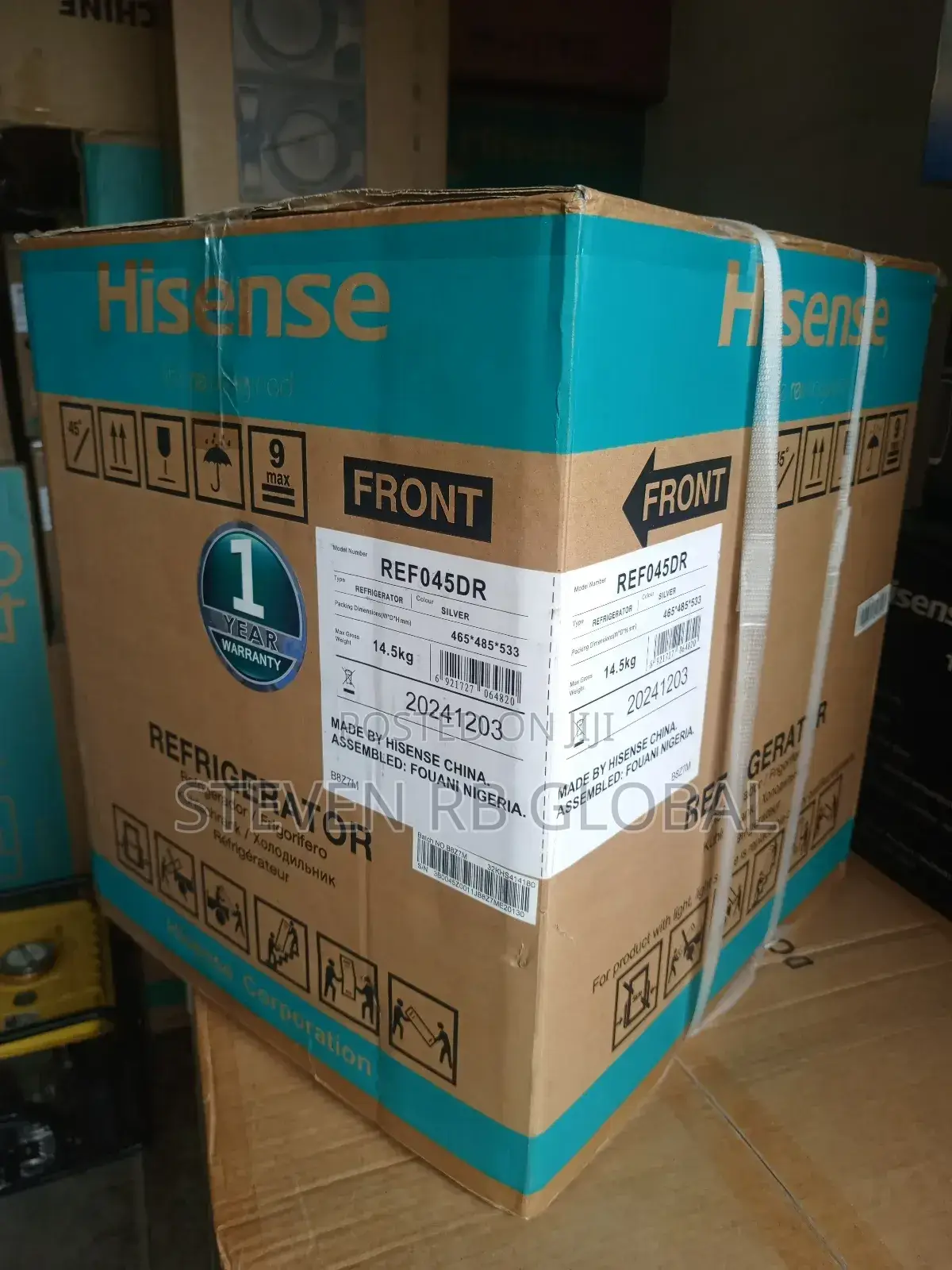 Hisense Ref 045dr 44 Litres Single Door Refrigerator