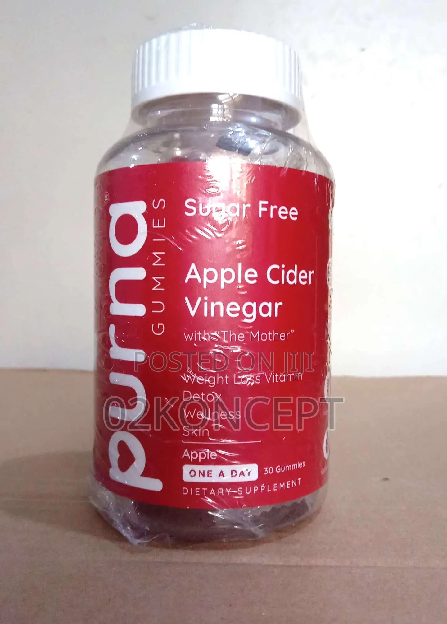 Purna Apple Cider Vinegar Gummies