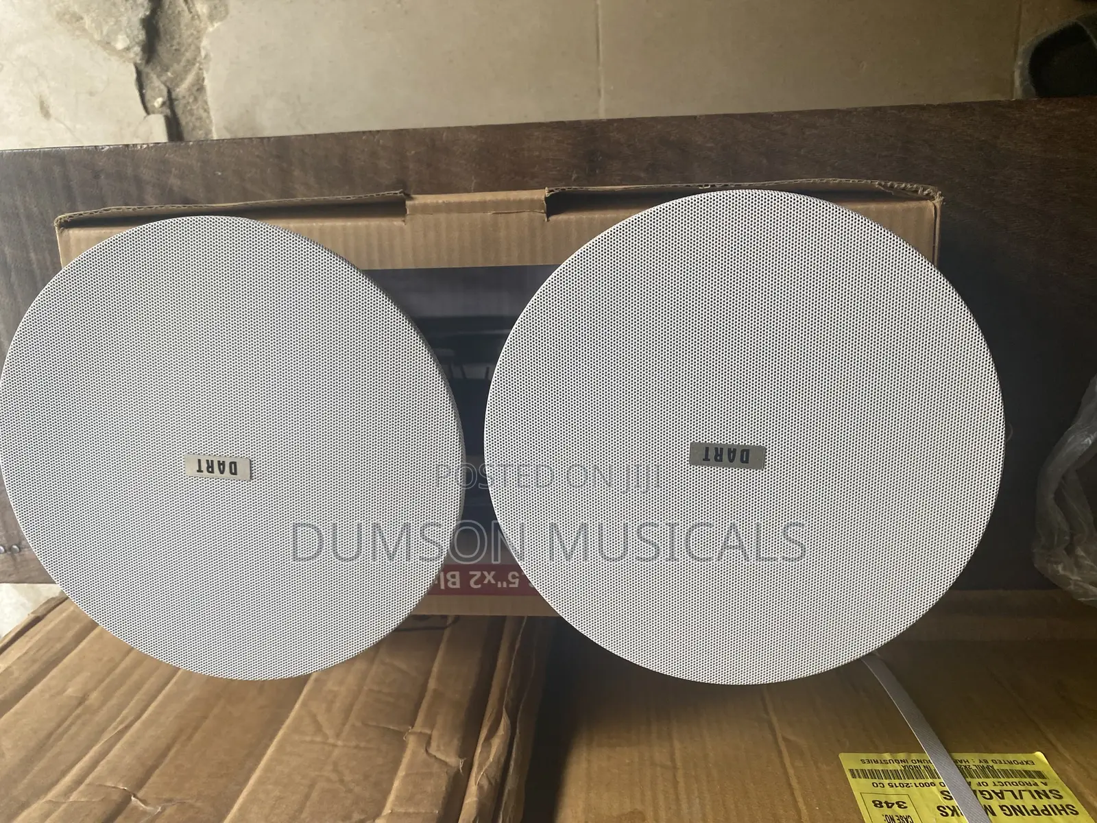Dart Ceiling Speakers 2in1 Bluetooth 30watts