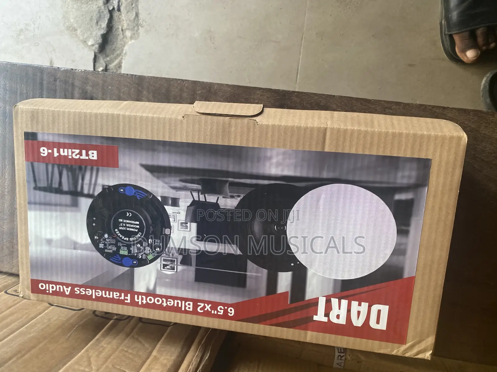 Dart Ceiling Speakers 2in1 Bluetooth 30watts