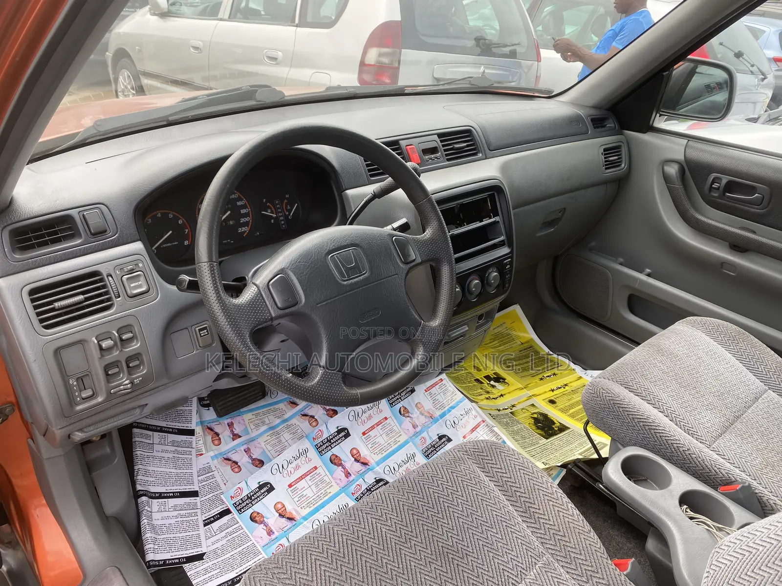 Honda CR-V EX 4WD Automatic 2003 Orange