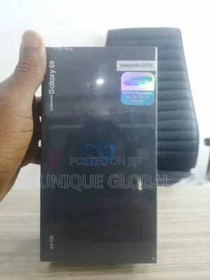 New Samsung Galaxy S9 64 GB Black