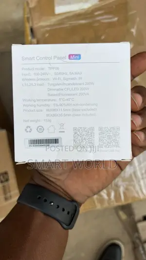 3.5inch Smart Control Panel With Inbuilt 3gang Switch