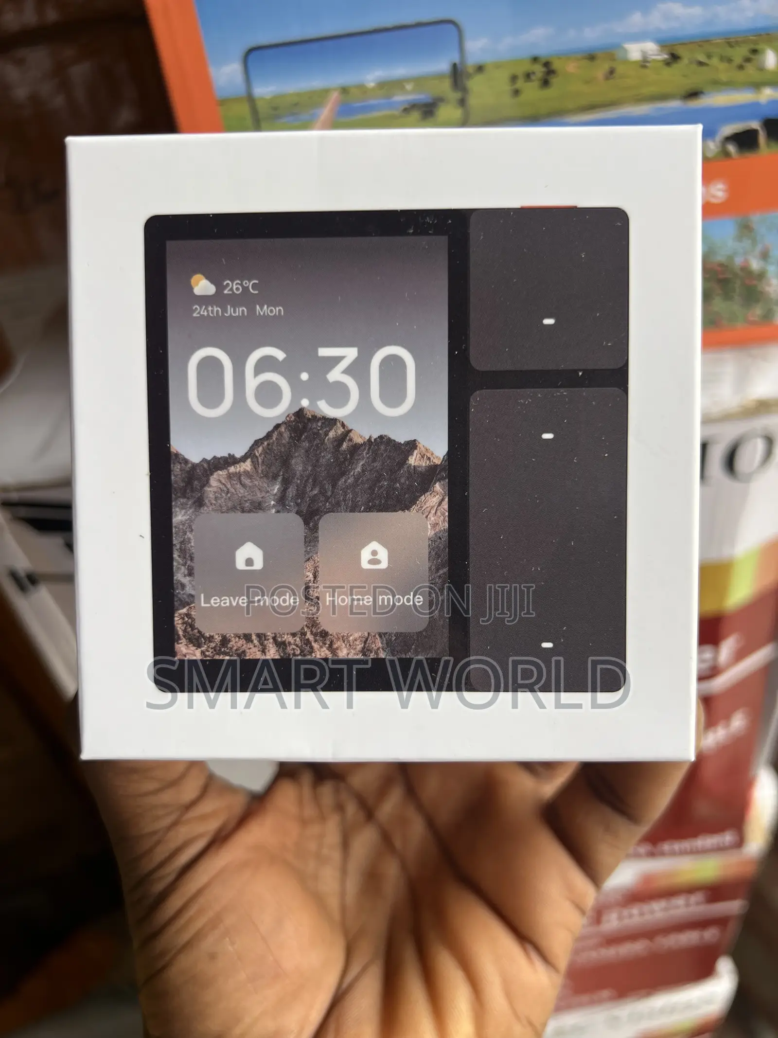3.5inch Smart Control Panel With Inbuilt 3gang Switch