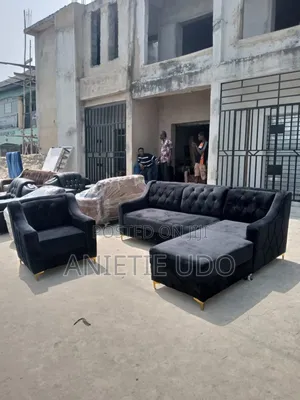 L Shaped Fabric Chair at Affordable Prices