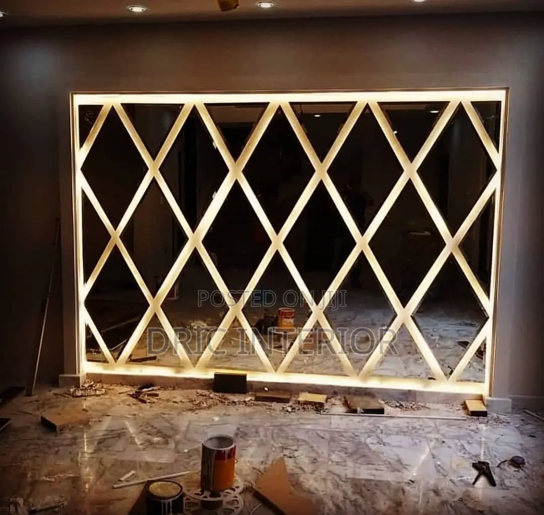 Luxurious Led Mirror Wall Panel