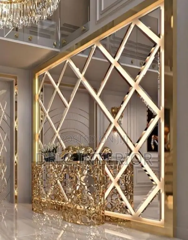 Luxurious Led Mirror Wall Panel