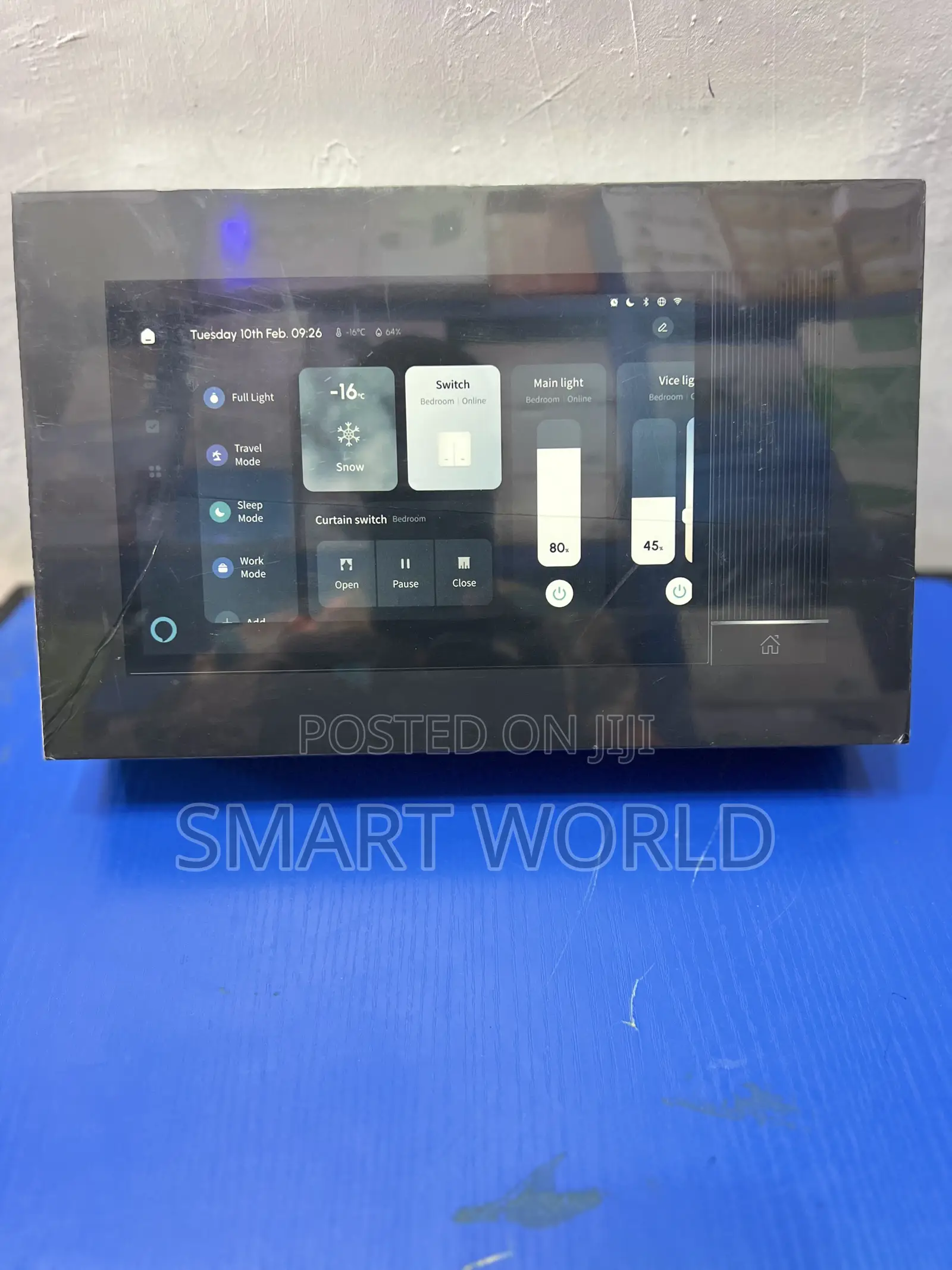 8inch Smart Control Panel With Inbuilt Alexa and Amplifier