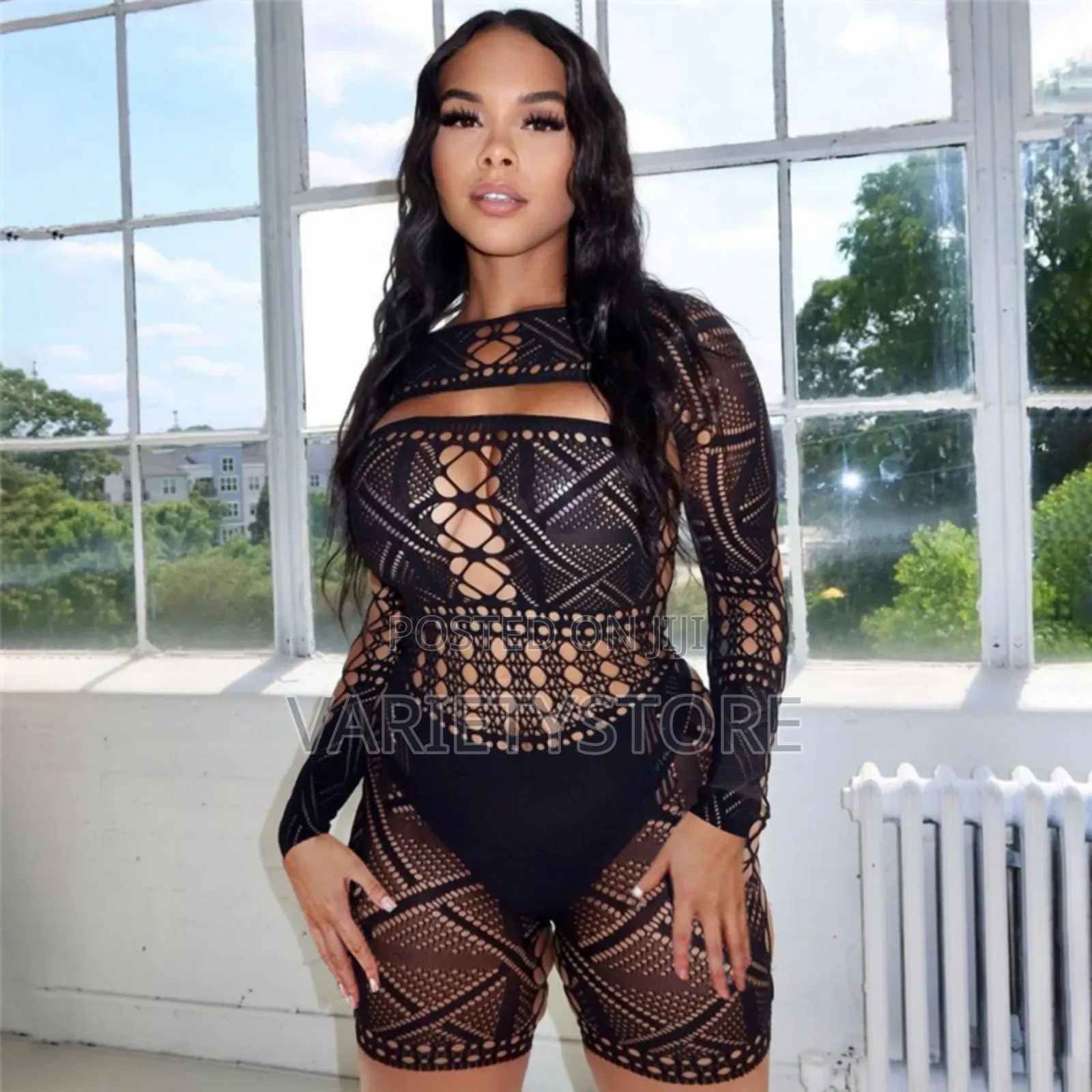 Mesh Body Stocking Intimate Catsuit Bodysuit