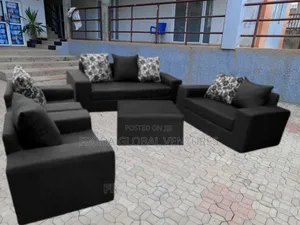Quality Couch of 7 Seaters Sofa Chairs and Table. Ap16