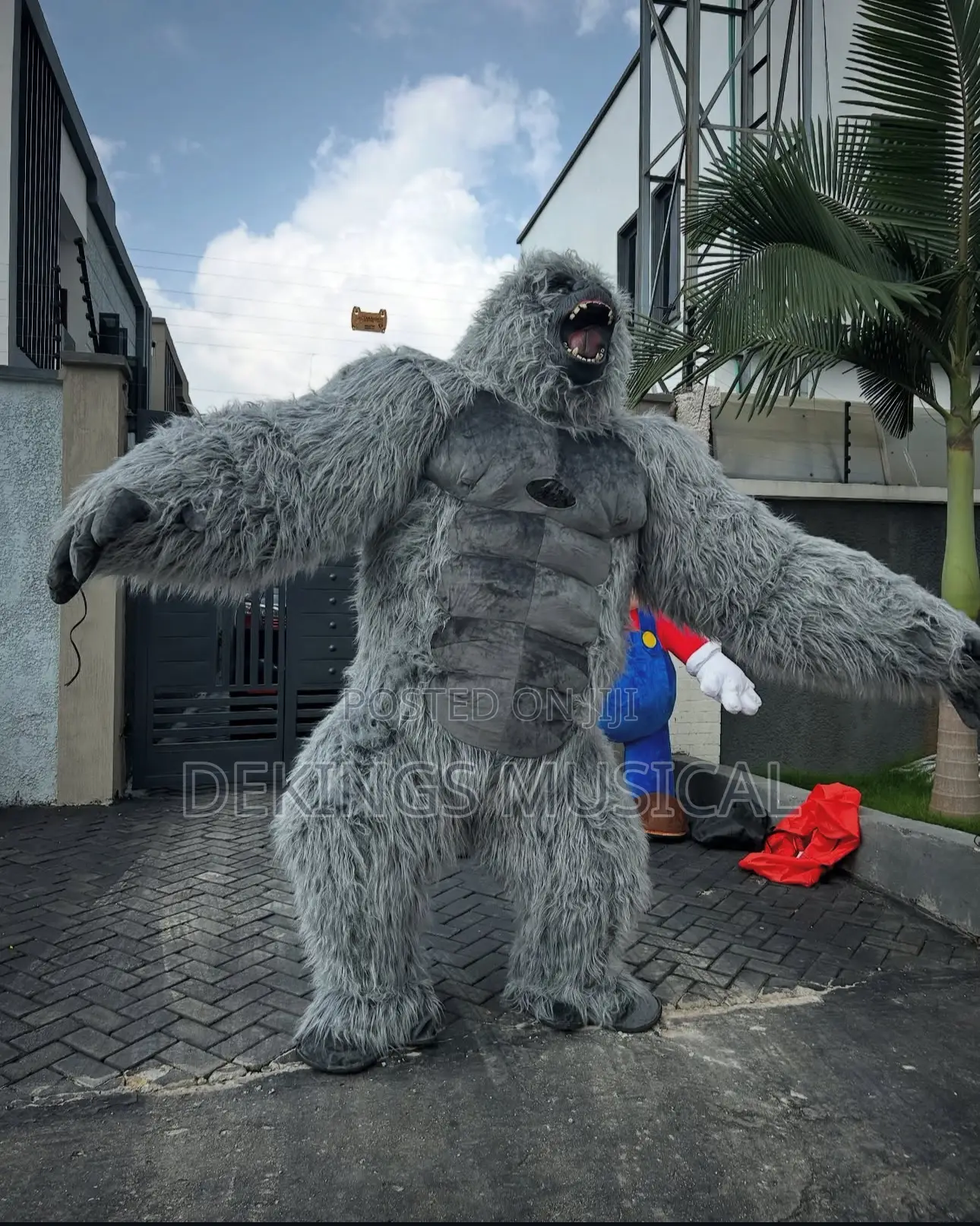 Gorilla Costume Mascot