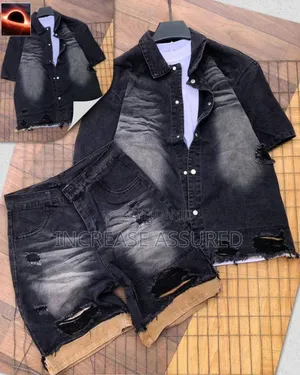 Luxury Up and Down Jean Short