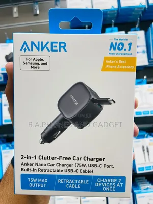 Anker Nano Car Charger 75w Usb-c