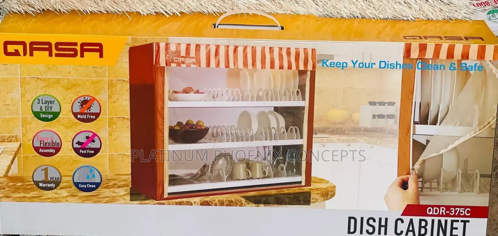 Qasa Wardrobe Dish Drainer