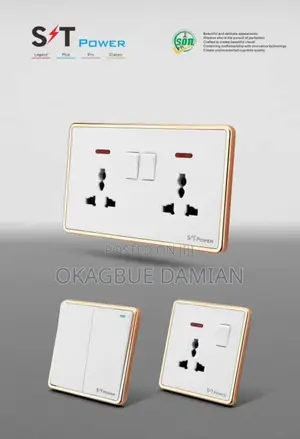 Gang Switch And Socket St Power