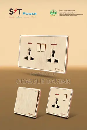 Gang Switch And Socket St Power