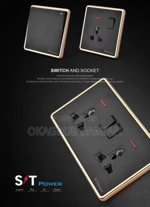 Gang Switch And Socket St Power