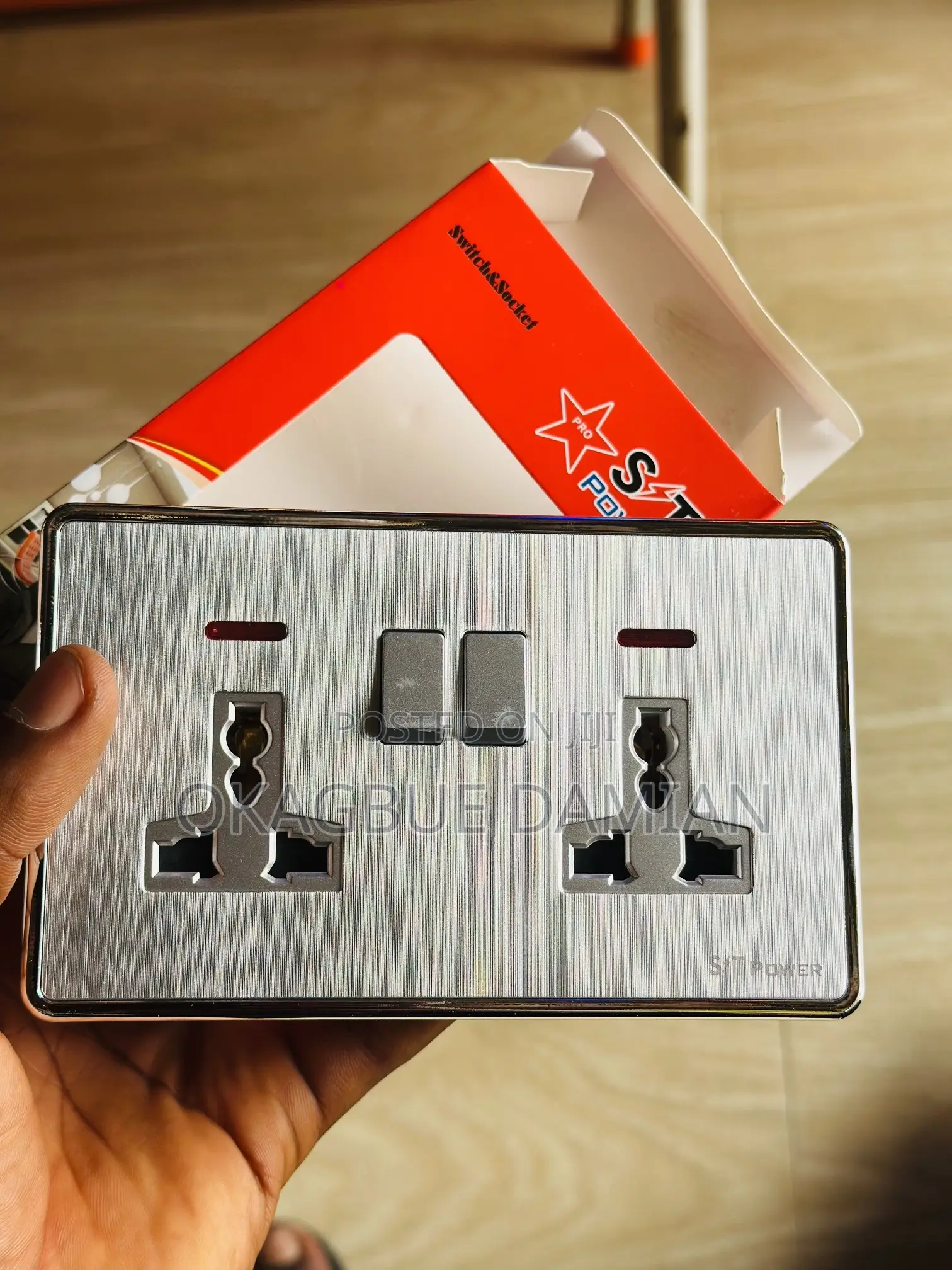 Gang Switch And Socket St Power