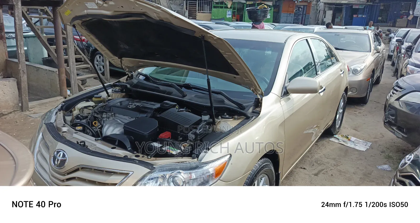 Toyota Camry 2010 Gold