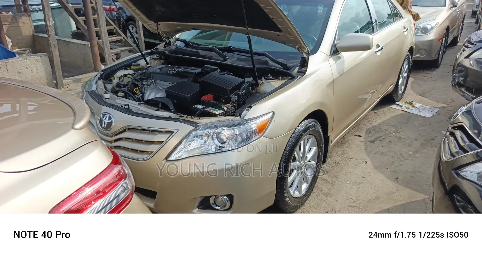Toyota Camry 2010 Gold