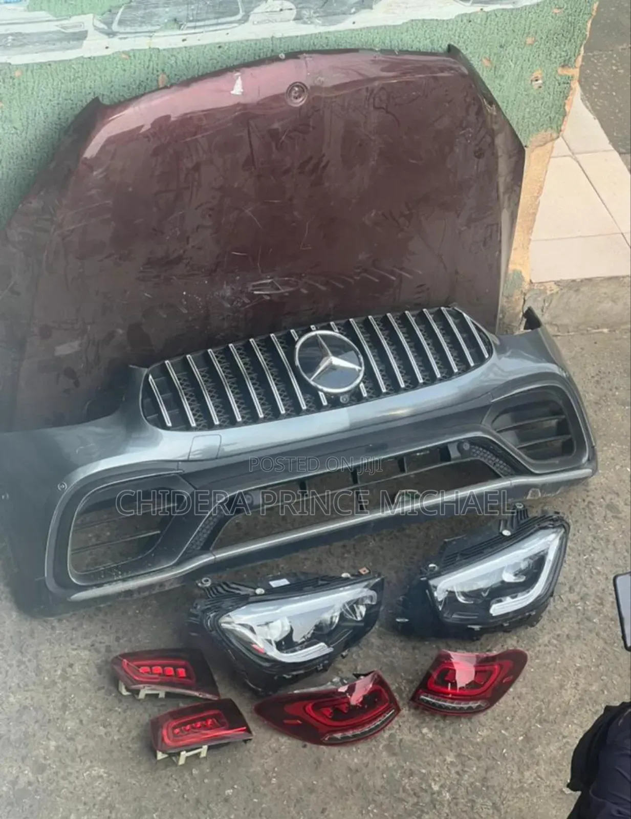 Complete Front Bumper Glc300
