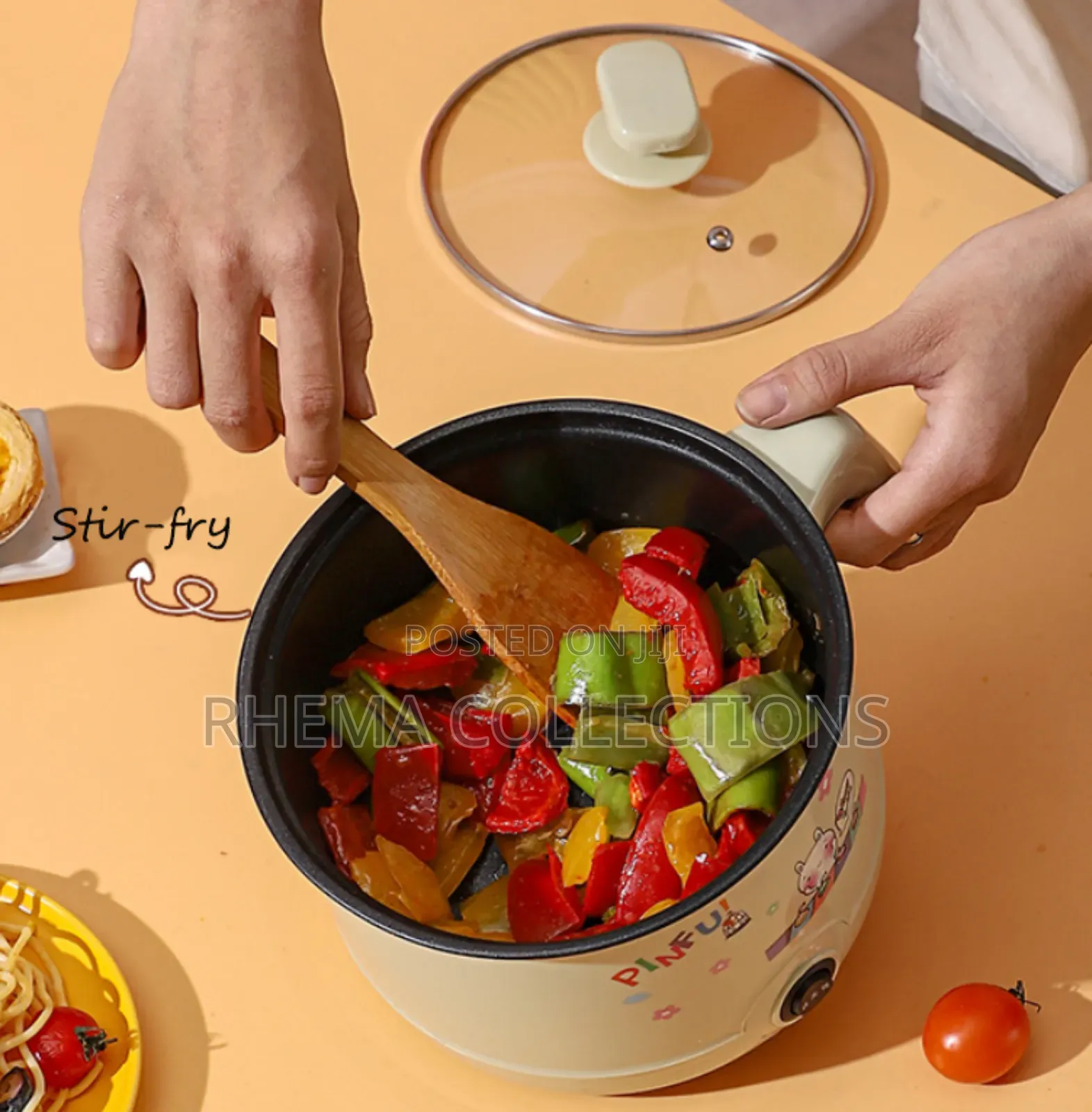 2liter Multifunction Non-stick Double Layer Electric Pot
