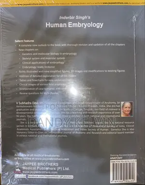 Human Embryology by Inderbir Singh(11th Edition)