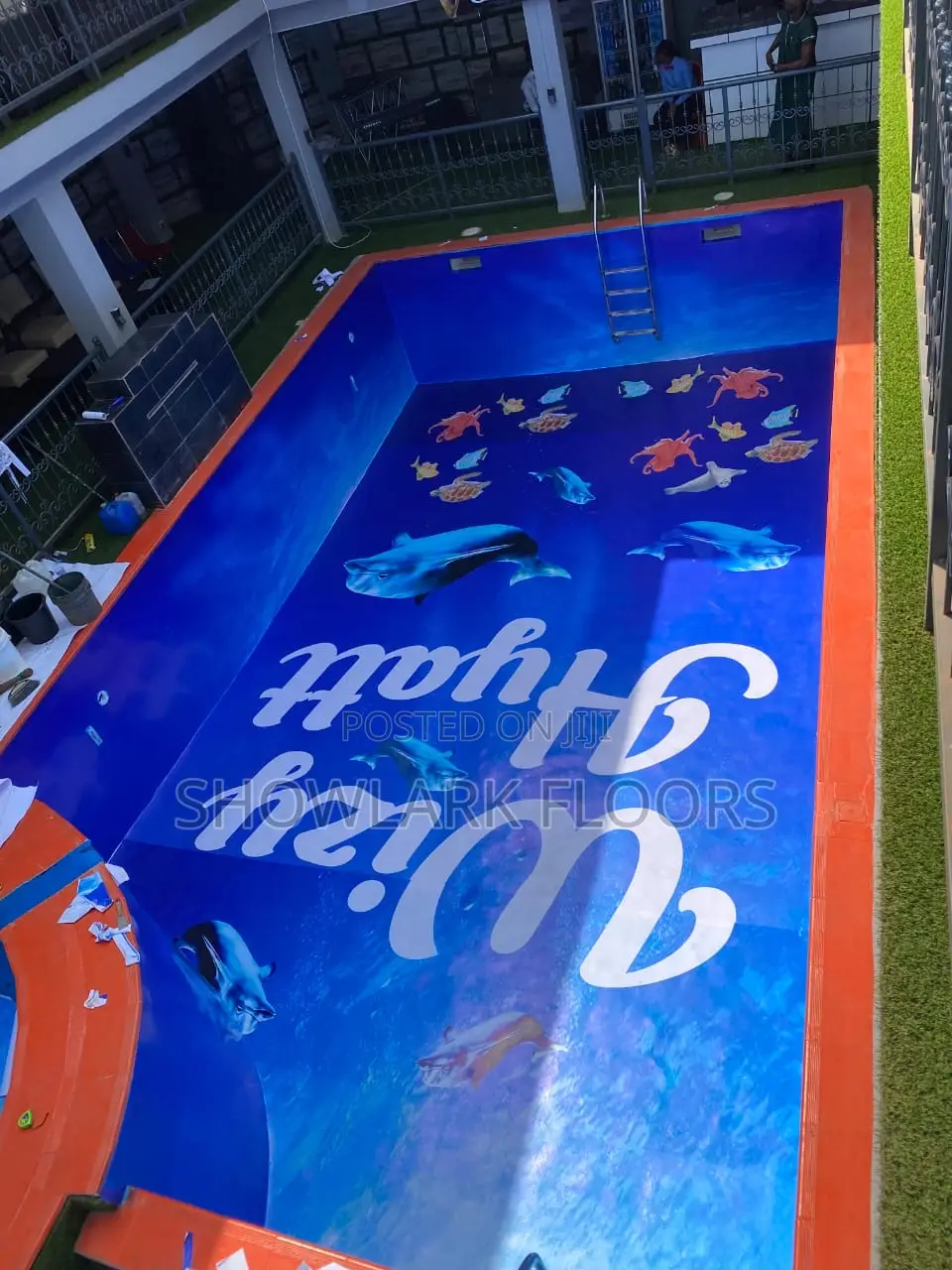 Swimming 3d Epoxy Floor