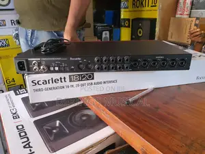 Focusrite Scarlett 18i20 3rd Gen Usb Audio Interfaceğ