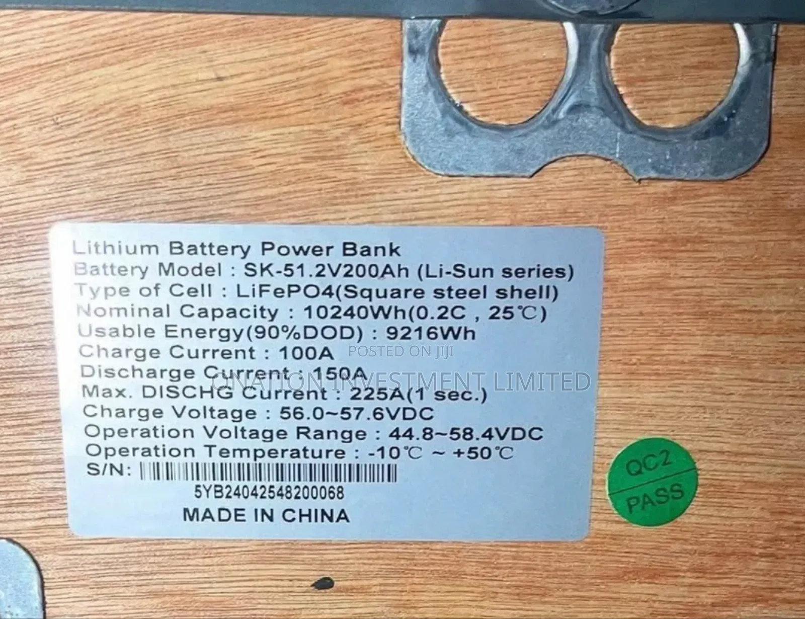 10.24kwh 51.2v Sako Lithium Battery