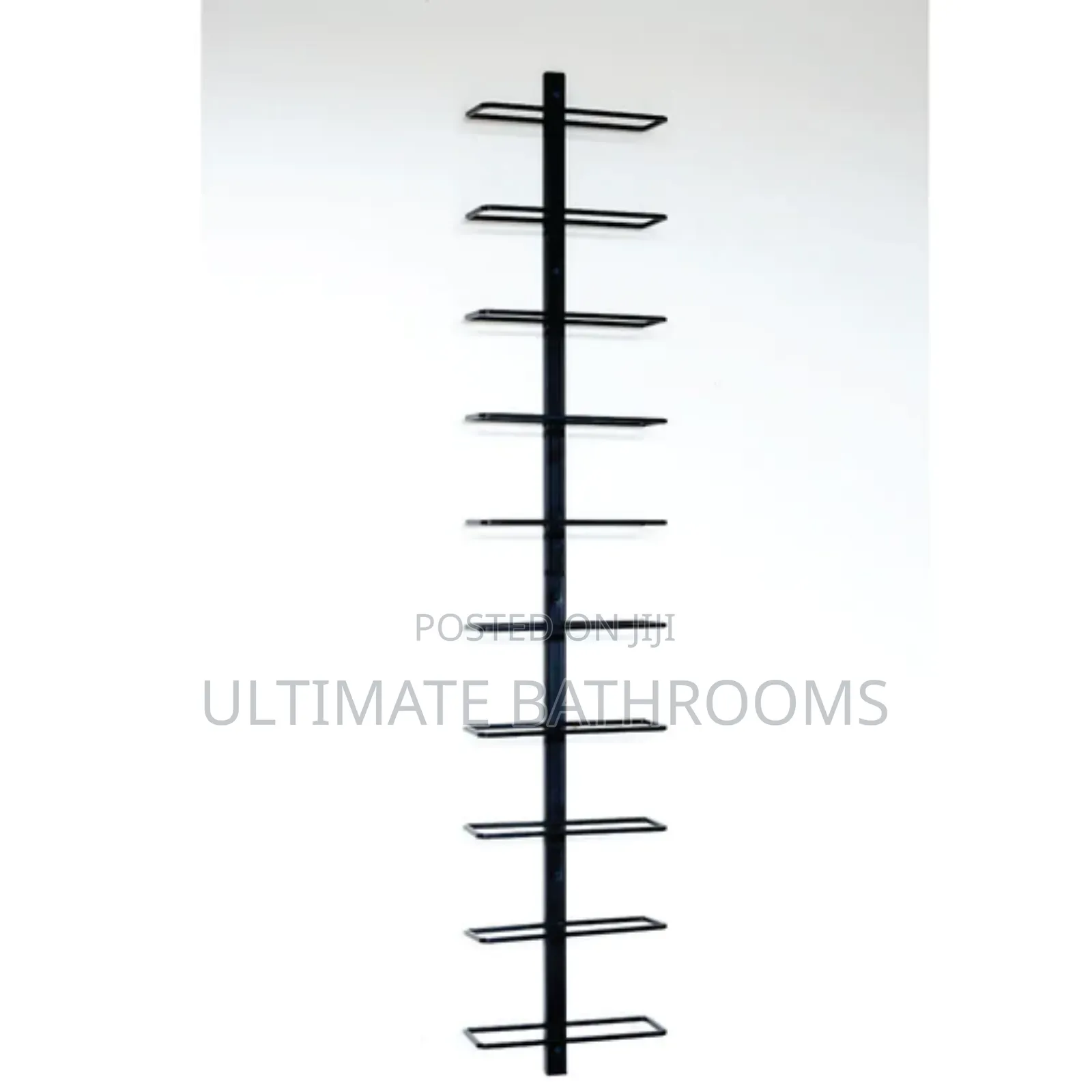 10 Bottle Vertical Wine Rack Display