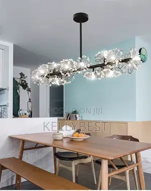 Snow Flower Crystals Chandelier