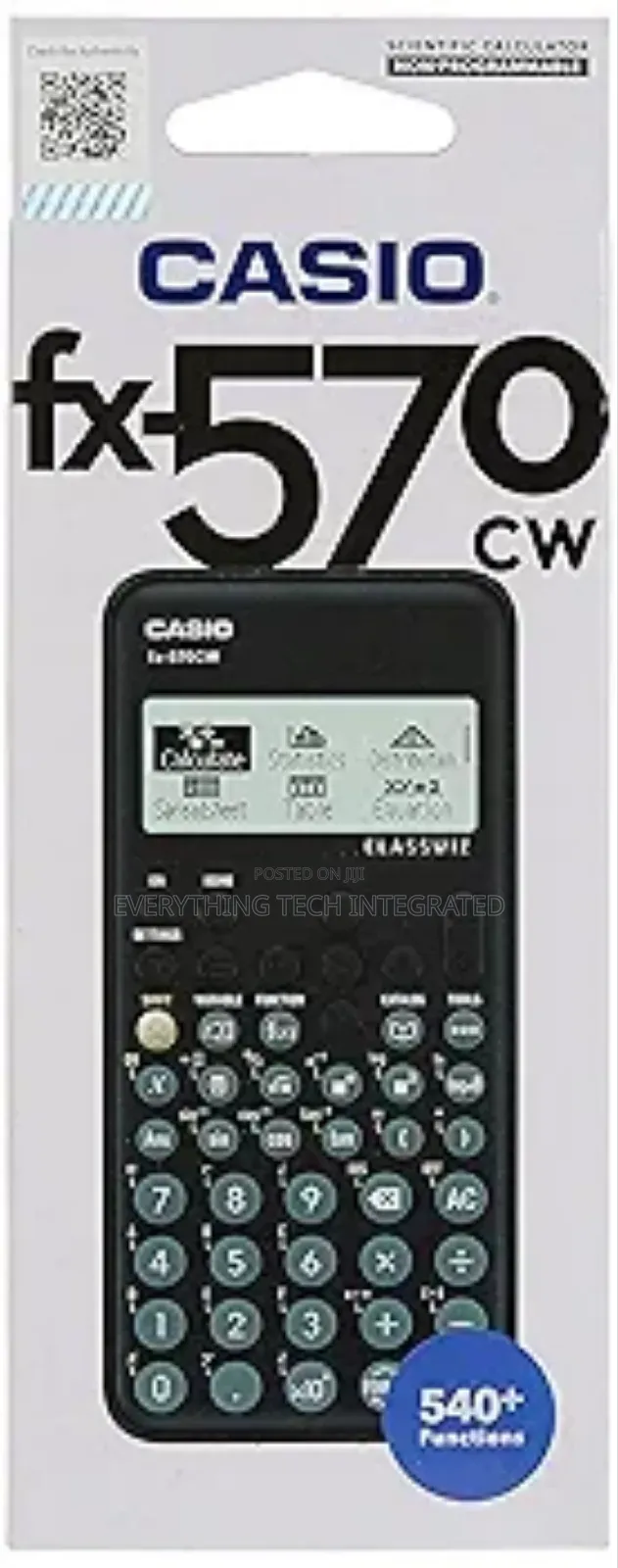 Casio Fx-991cw Advanced Scientific Calculator Uk Version