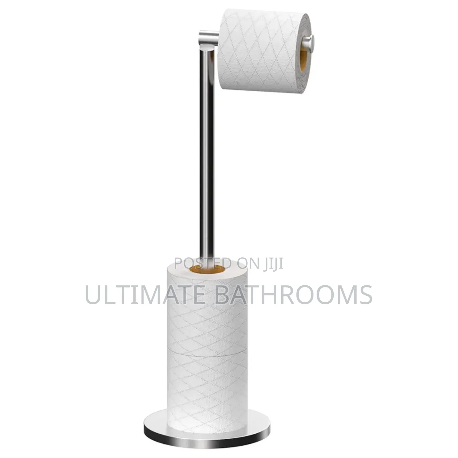 Table Top Chrome Tissue Paper Holder
