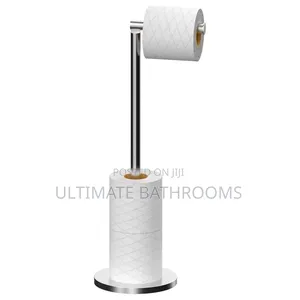 Table Top Chrome Tissue Paper Holder