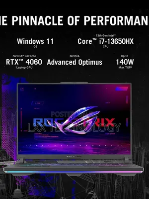 New Laptop Asus ROG Strix G16 G614 16GB Intel Core i7 SSD 1T